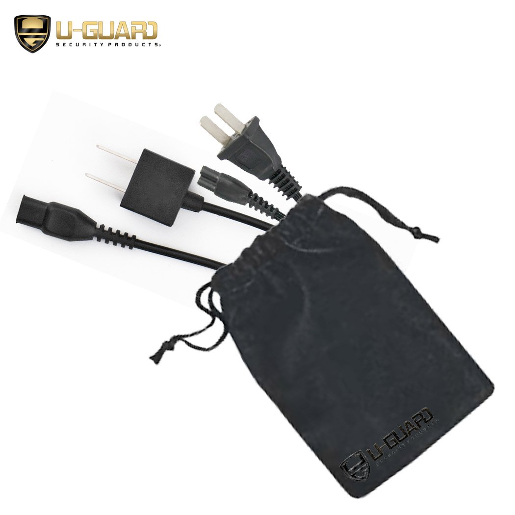 Stun Gun Charger Cord , Two Pack (1) Replacement Enhanced Heavy Duty 14