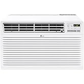 LG 14,000 BTU Through the Wall Air Conditioner, 230/208V, Cools 700 Sq.Ft. for Bedroom, Living Room, Apartment, Electronic Control with Remote, White