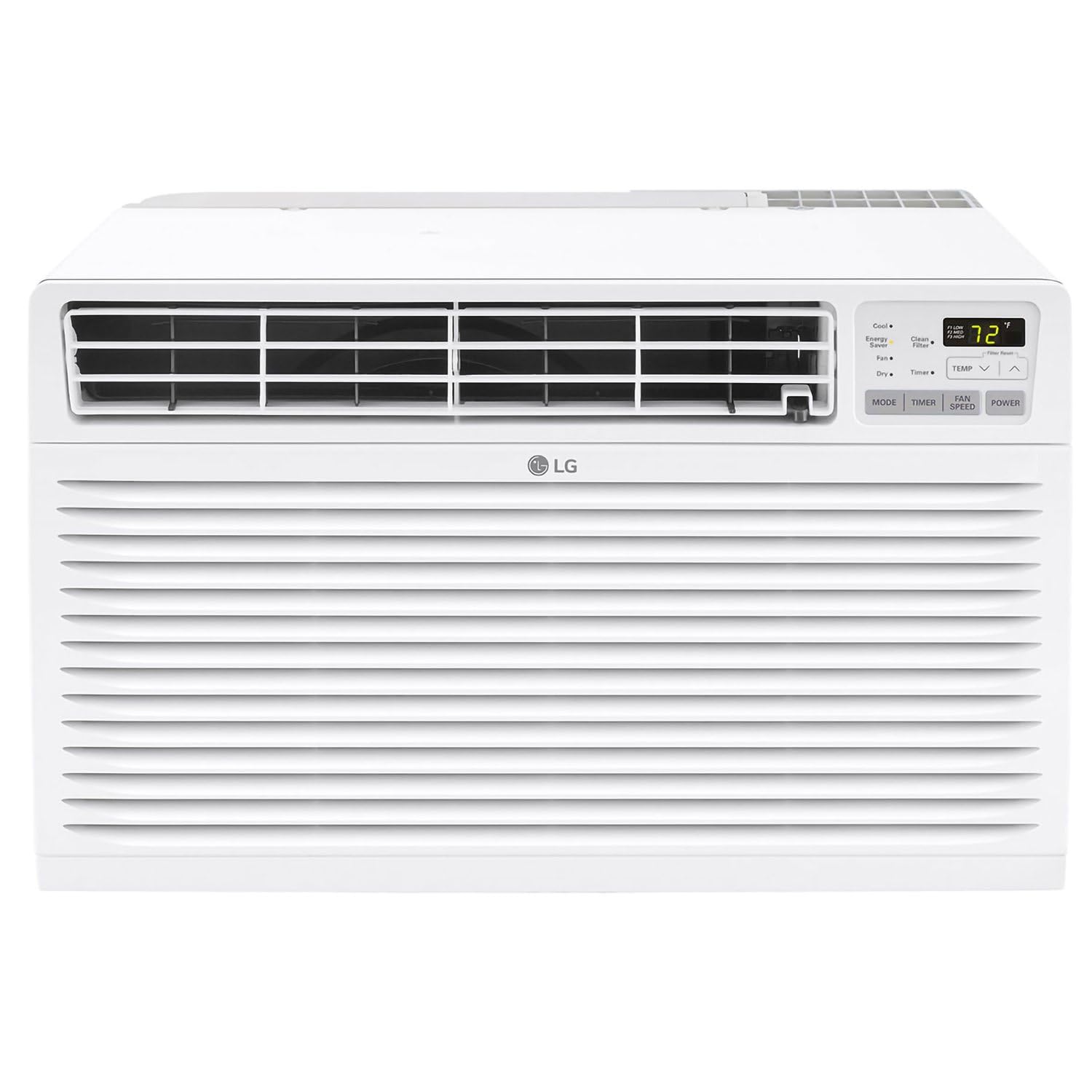 Photo 1 of ***SCRATCHED***
LG 14,000 BTU Through the Wall Air Conditioner, 230/208V, Cools 700 Sq.Ft. for Bedroom, Living Room, Apartment, Electronic Control with Remote, White