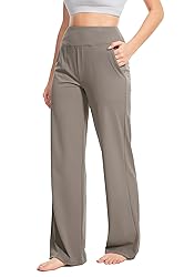 Talovee Yoga Pants Women Wide Leg Pants High Waist