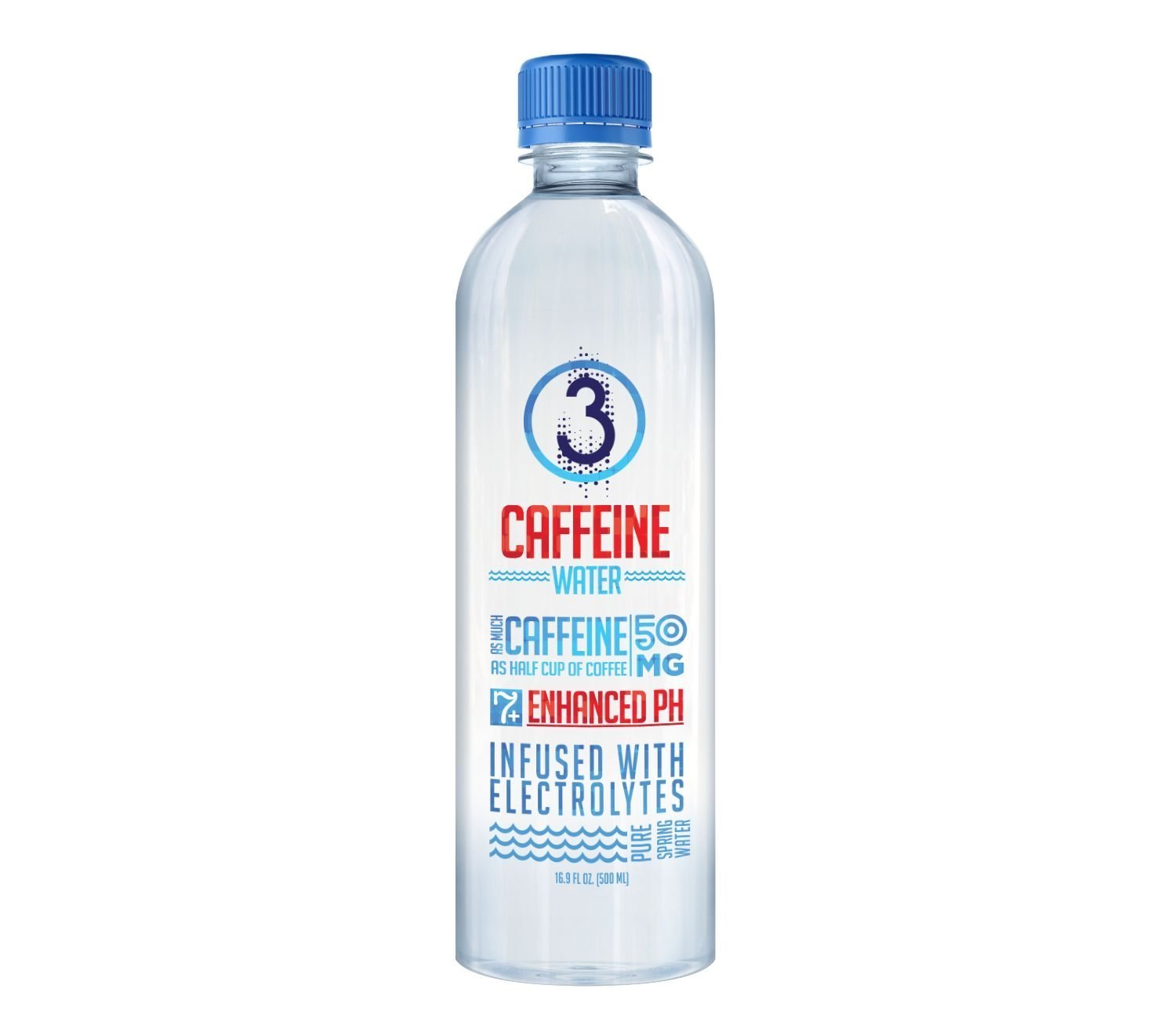 Water Joe 1 Premium Caffeinated Water 20 Oz, 24Pack, 70mg