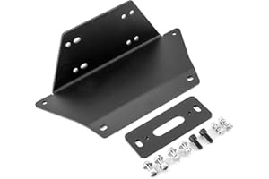 WeiSen Winch Mount Bracket Plate Compatible with Polaris Ranger 1000 900 570 XP Crew 2013-2025, Fit Ranger PRO XD Crew 2019-2025