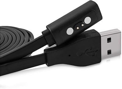 kwmobile USB Charger Cable for Pebble 2SE, 2+, Time, Time Steel, Time Round
