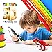 3D Drawing Pen - Safe for Kids & Adults – Simple 1 Button Operation – Won’t Burn – No Mess – Non-Toxic – Won’t Clog Guaranteed - 2017 Gen 3D Printing Pen