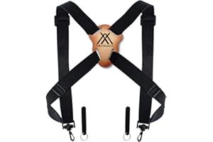 MUBIAO Binocular Harness Strap Best Chest Harness Strap for Hunters Photographers and Golfers