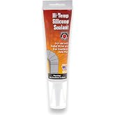 Meeco's Red Devil 600B Black High-Temperature Silicone Sealant for Pellet Stove Flues &amp; Gas Vent Pipes (2.8 fl oz) - Ready to Use - Made in the USA