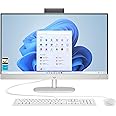 HP 27 FHD AIO PC (Intel 12-Core Ultra 7 155U, 32GB DDR5 RAM, 1TB SSD + ext 256GB SSD Dock, MS Office 2021, W11 Pro, HDMI, RJ45, WiFi 6, FHD Webcam, Wireless KB+Mouse) - All in One Business Desktop