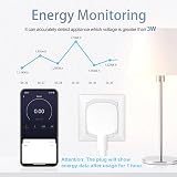 ANTELA Smart Plug with Energy Monitor 2.4GHz WiFi Alexa Google Home 2 Pack view 3