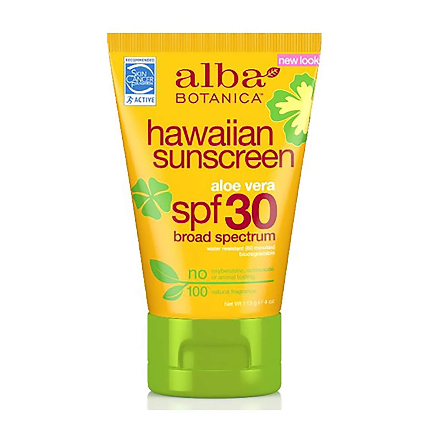 Alba Gren Tea Spf 45 + Sunscreen, 4 Ounce Tube (885782567725)