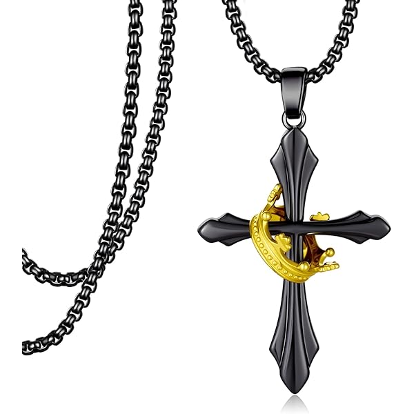 Mens Sterling Silver Celtic Cross Necklace, 1.6mm Sterling Silver Box Chain, Fathers Day, Irish Necklace