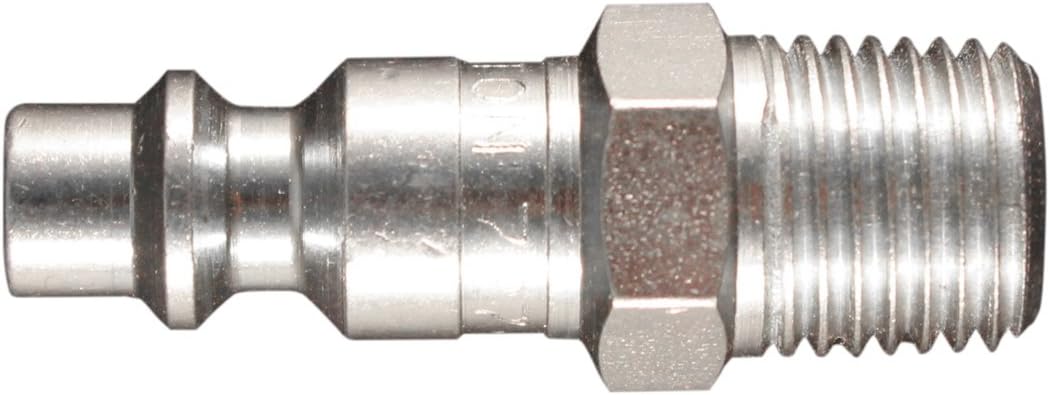 Milton (MK1669-1) 25-Foot Re-Koil Air Hose, M-Style Adjustable Pocket Blow Gun, and M-Style Air Coupler & Plug Kit - 1/4" Flow NPT, (6-Piece) - - 