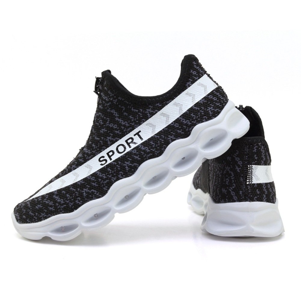 MEAYOU Kids Unisex LED Trainers Shoes USB Charging Flashing Low-Top Light Sneakers For Children Boys and Girls Black 2 UK Kid/EU 34