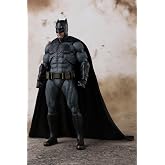 TAMASHII NATIONS Bandai S.H. Figuarts Batman Justice League Action Figure | Justice League 6 Inch Action Figure S.H. Figuarts - Batman