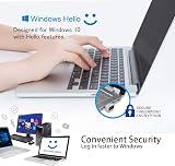 ARCANITE USB Fingerprint Reader for Windows 10 11 Hello 0.05s 360 Degree view 2