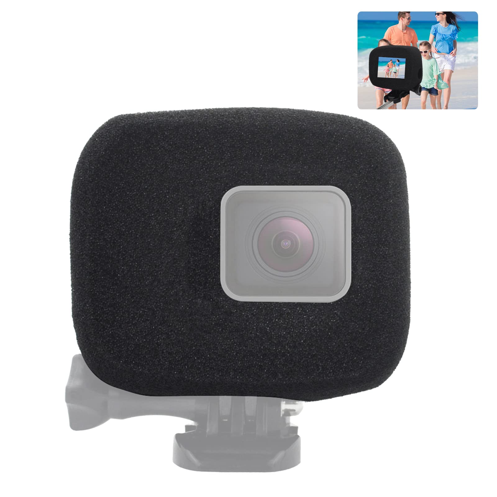 PULUZ Foam Windshield Housing Case for GoPro HERO7 Black /7 White /7 Silver /6/5