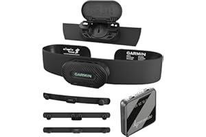 Wearable4U Garmin HRM-Fit - Women Heart Rate Real-Time Monitor w/a Comfortable Clip-on for Sports Bras | Up to 1 Year Battery Life | HRM for Running, Cycling & Fitness. 010-13314-00 + Gift Bundle