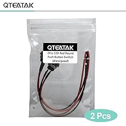 QTEATAK 1/2"(12mm) Pre-Wired Mounting Hole On/Off