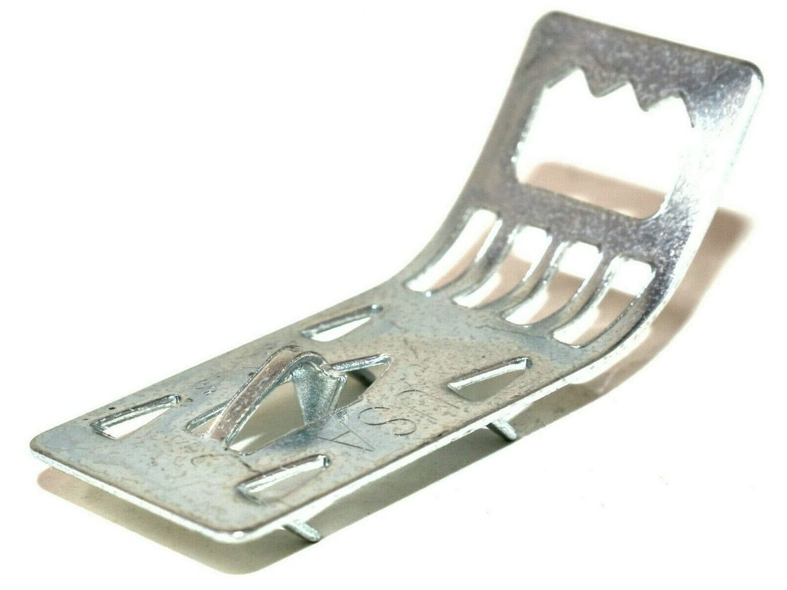 Foam Board Hangers Foam Board Hanging Clips Wall Mount Foam Board Holder Press-in Metal Hanger for Hanging Foam Board Pack of 50