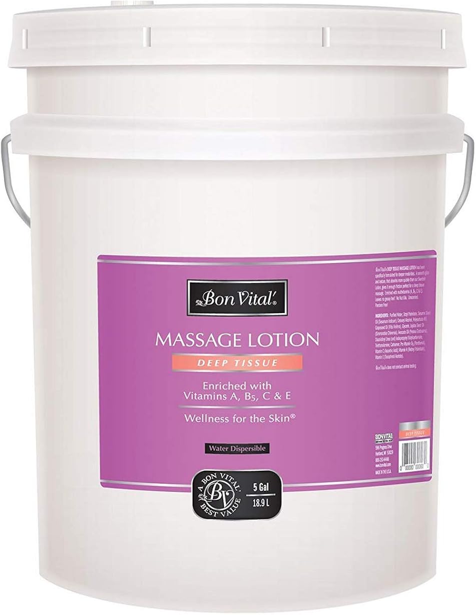 Bon Vital' Deep Tissue Massage Lotion for Deep Tissue