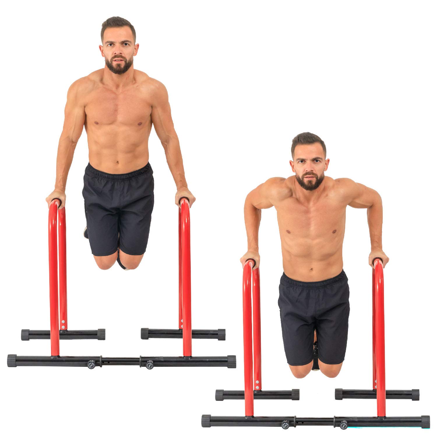GoBeast Dip Stand with Stability Bar, Adjustable Height and Width