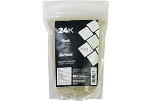 24K Rock Salt Coarse 700 g | Premium Rock Salt, harvested from the Atlantic Coast of France