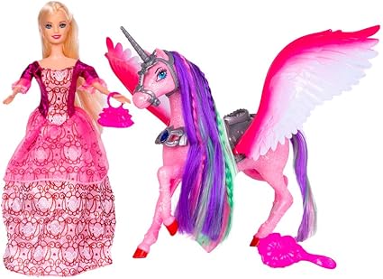 BETTINA Princess Doll and Unicorn 