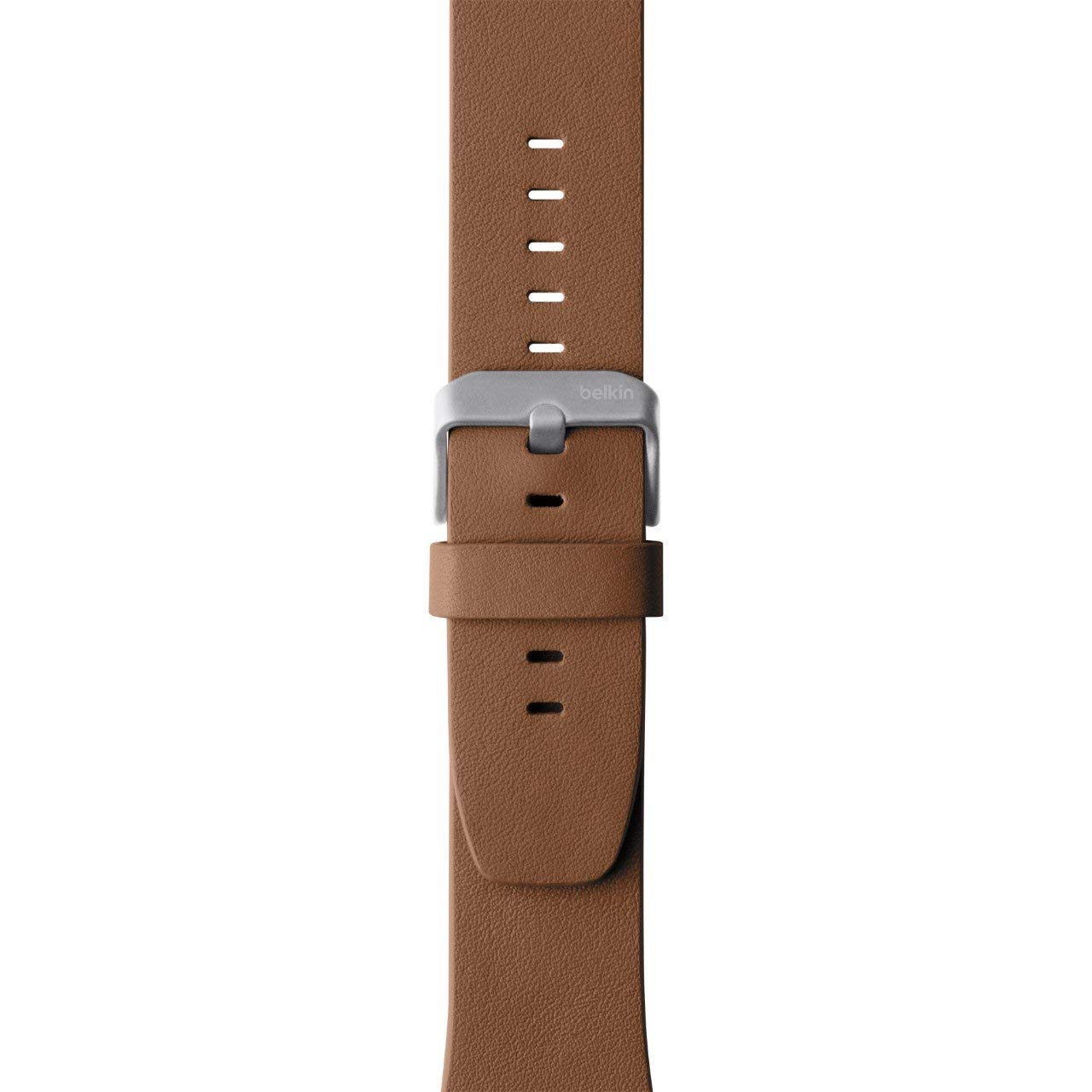 Belkin Classic Leather Band for Apple Watch (38 mm/40 mm) - Apple Watch Leather Band for Apple Watch Series 4, 3, 2, 1 (Apple Watch Wristband)