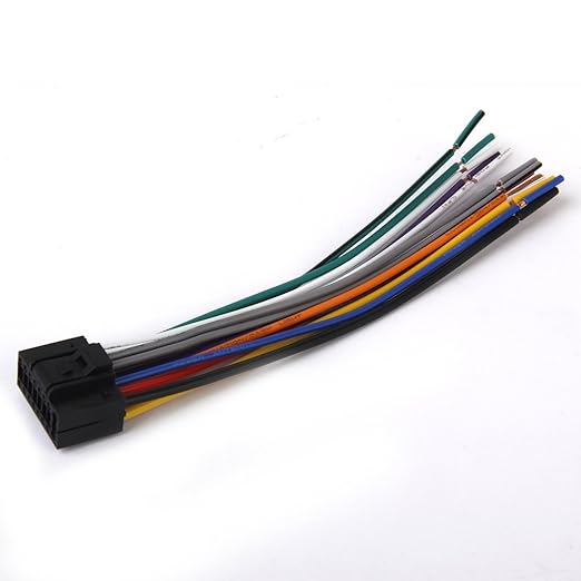 Kenwood Car Stereo Head Unit Replacement Wiring Harness Plug Indash DVD