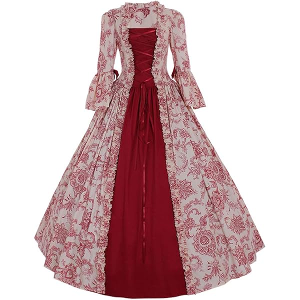 Amazon.com: 1791's lady Women's Victorian Rococo Dress Temperament