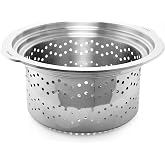 Chantal Steamer Pasta Insert, 6 quart capacity, Stainless Steel