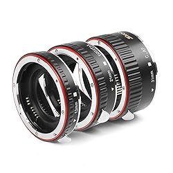 D&F AF Auto Focus Macro Extension Tube Set EOS