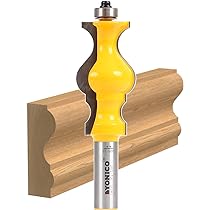 Yonico Chair Rail Molding Router Bits 2-3/8-Inch 1/2-Inch Shank
