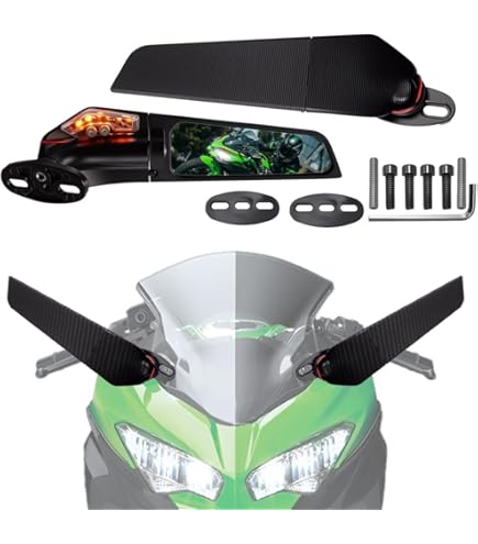 たろ Amazon.com: XKMT- 1set (Left/Right) LED Rear View Mirrors