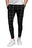 GINGTTO Mens Casual Pants Slim Fit Stretch Chinos