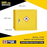The Products Store Mini COSHH Chemical Storage Cabinet 5L Flammable Metal view 3