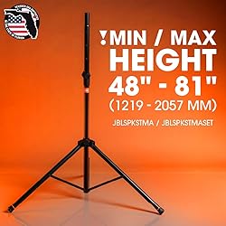 JBL Bags Standard Speaker Stand Set with Adjustable