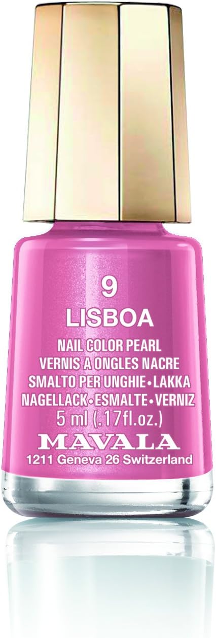 MAVALA Mini Colour Nail Polish, Lisboa, Pale Pink, (Pack of 1), 5 ml (Pack of 1) - Image 5