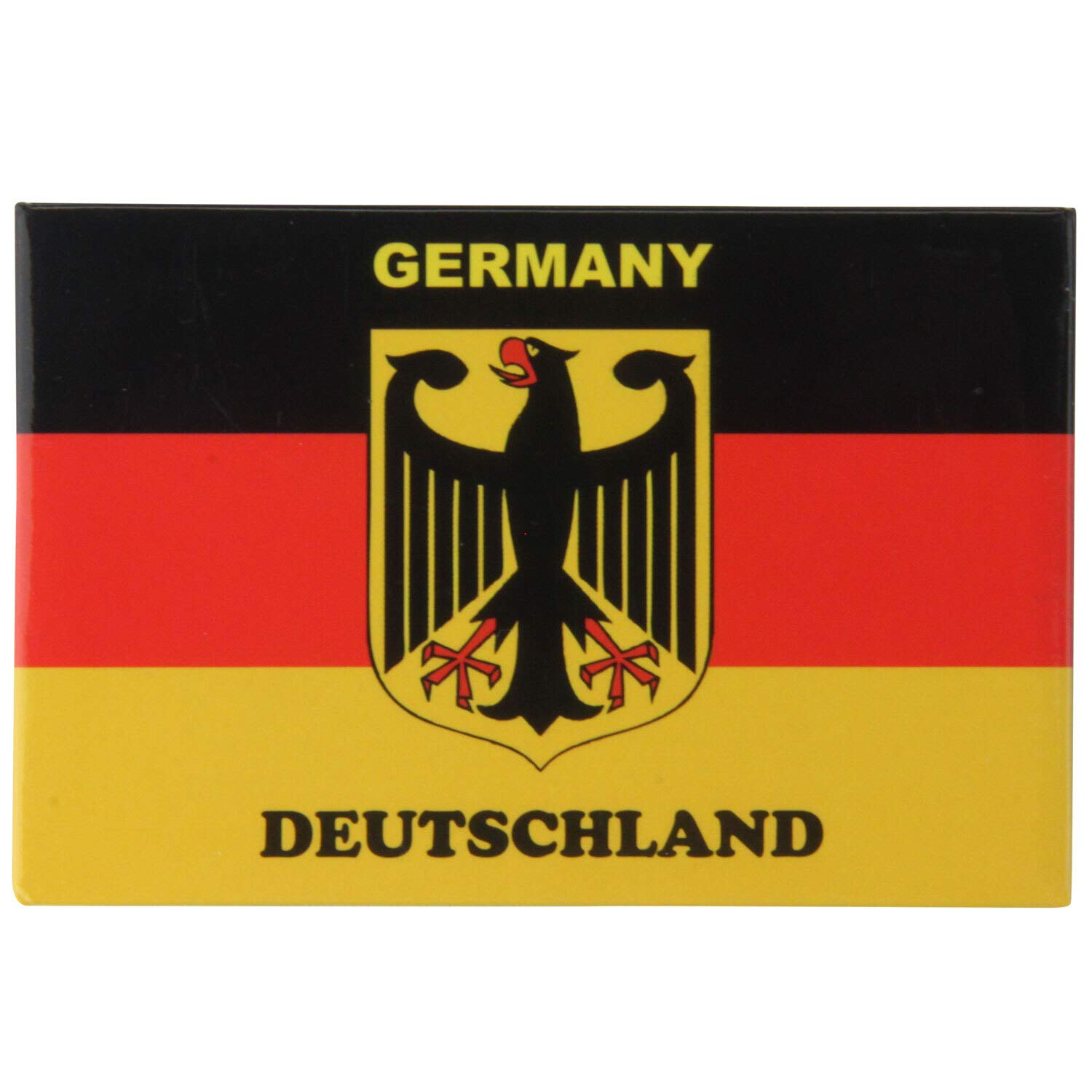 Fridge Magnet Germany Flag with Eagle | Strong Hold | Photo Magnet 8 x 5,5 cm | Typical Souvenir