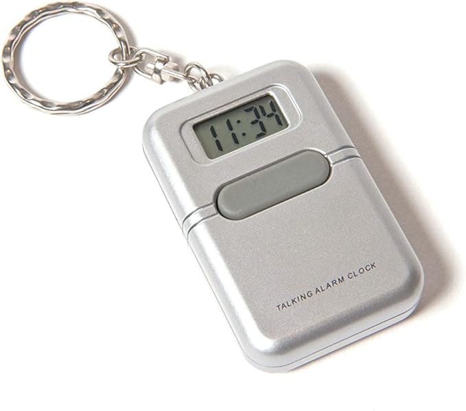 Talking Keyring Alarm Clock Watch CC41 Amazon.co.uk Watches