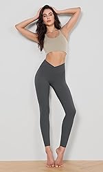 ODODOS Women's Buttery Soft 7/8 Cross Waist