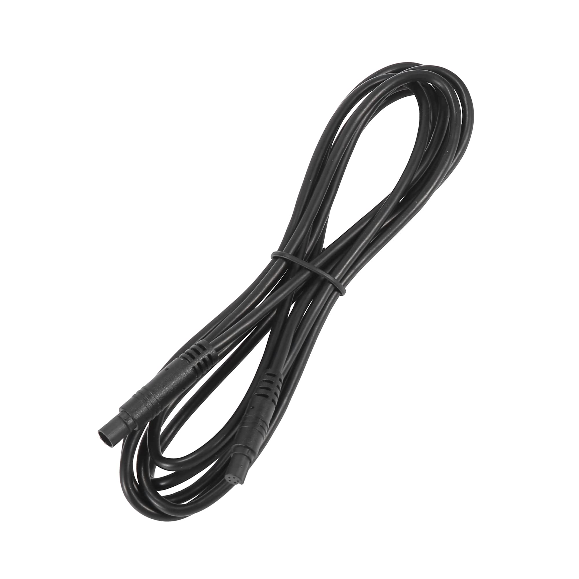 A ABSOPRO Auto Backup Camera Extension Cable 5 Pin 2M Dash Camera Wires