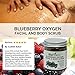 Biofinest Blueberry Oxygen Facial Scrub - with Aloe Vera, Amino Acids, Vitamin C, Essential Oils - Best Antioxidants For Anti-Aging (250g)