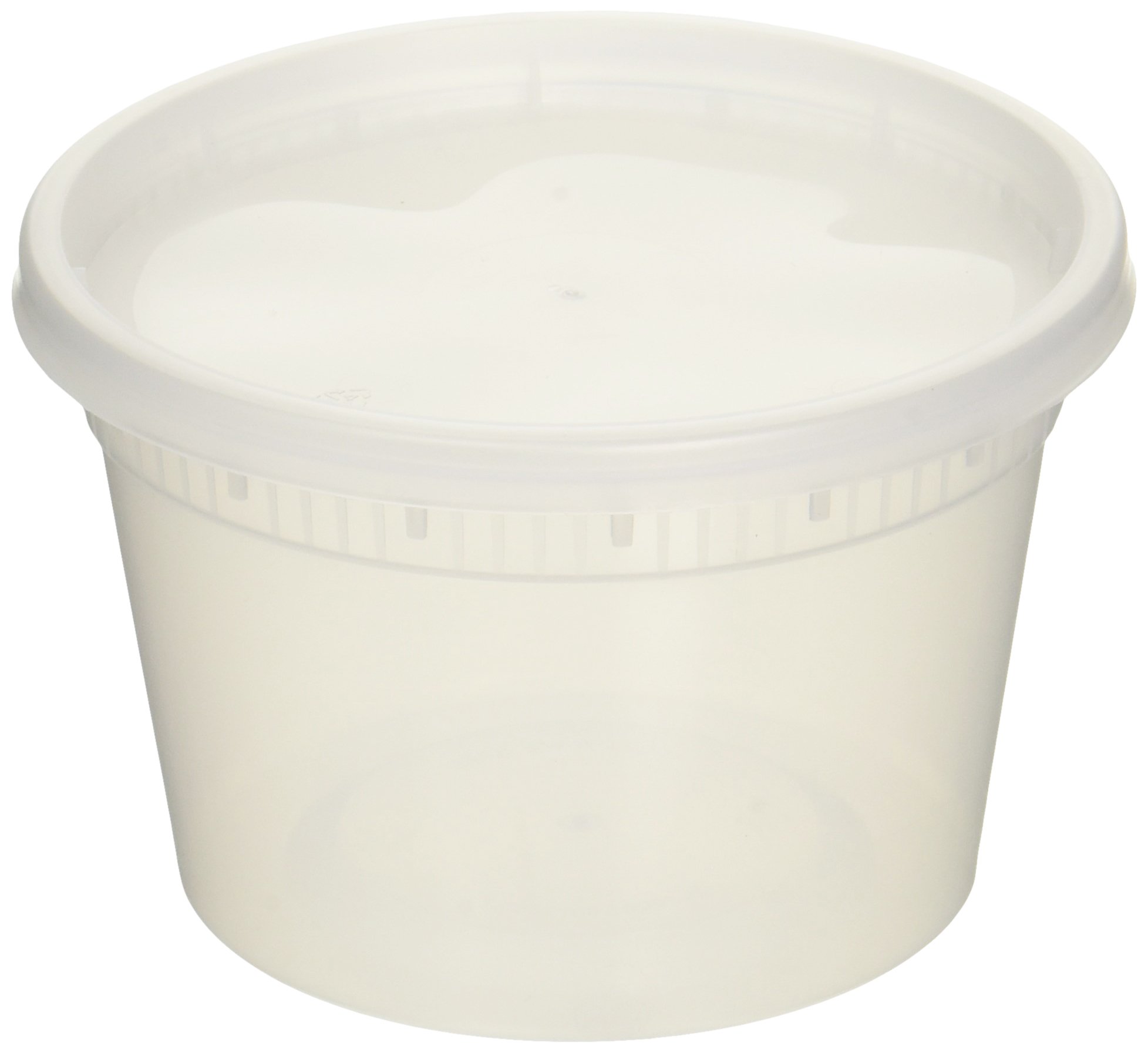 Reditainer Extreme Freeze Deli Food Containers with Lids, 16Ounce, 36