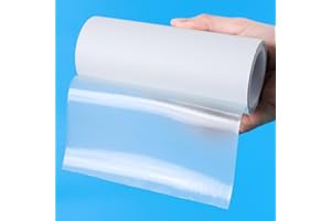 YINTTIAN Waterproof Repair Tape for Bounce House, Pool, Tent, Leather, Outdoor TPU Inflatable Repair Patch Kit for Tarp, Canopy and Boat Cover, 5 Inch x 5FT, Clear, Heavy Duty