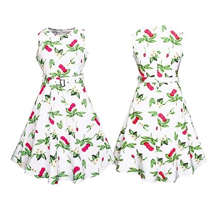 AUDBURN Damen Elegant Casual Kleid