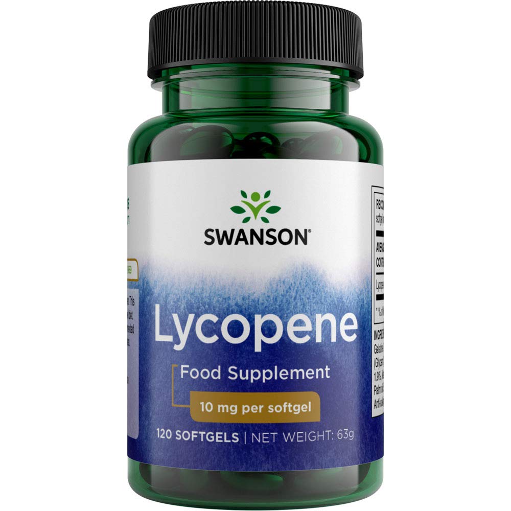Swanson Lycopene 10mg, 120 Softgels