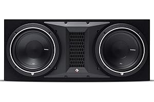 Rockford Fosgate P1-2X10 10-Inch Dual Subwoofer Enclosure