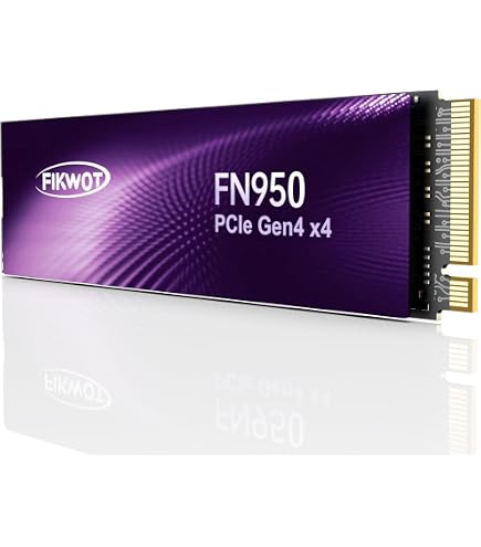 SIX NVME M.2 SSD PCIe 4.0-1TB m.2 2280 ssd, Read UP to 7350MB/s