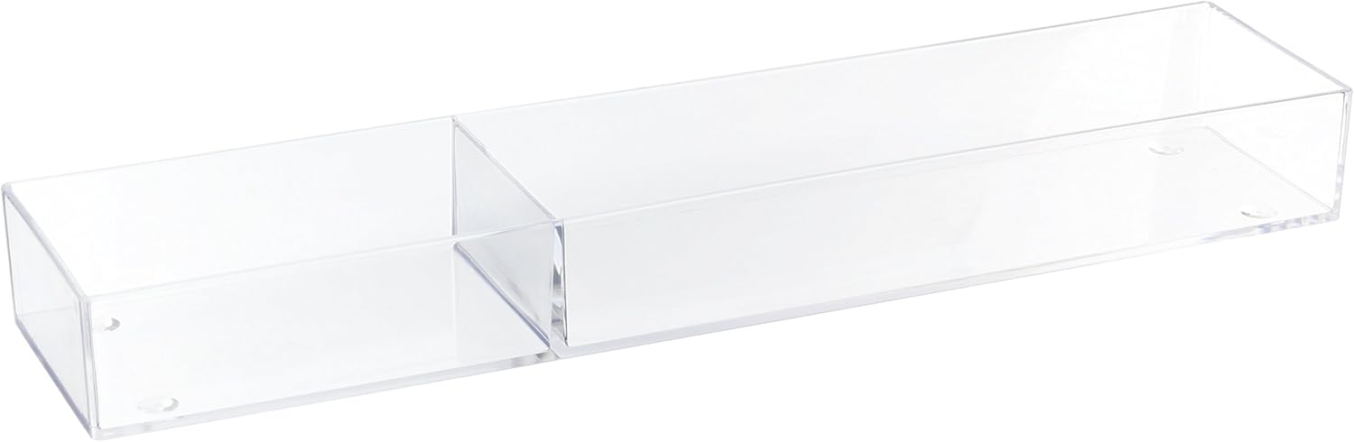 Neatnix Stax Makeup Organizer Tray, 15.8" x 3.5" x 1.8"