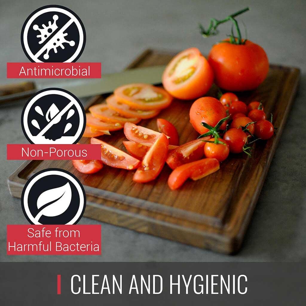 Tablas de cortar Virginia Boys Kitchens Tabla de Cortar de Nogal Grande